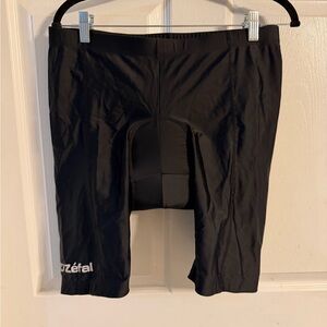 ZEF Men's Black Athletic Shorts